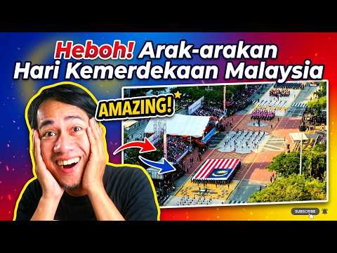 LIVELY!! PARADE IN CELEBRATION OF MALAYSIA'S 69TH INDEPENDENCE DAY