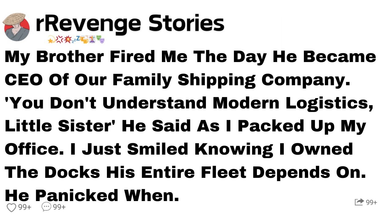 Мой брат уволил меня с поста генерального директора, не зная, что я владею доками, которые нужны ...