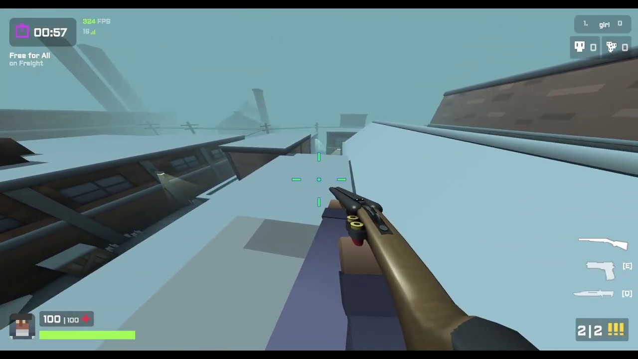 Krunker Freight High Spot Glitch