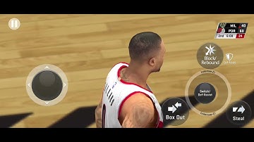 Damian Lillard pulls up from deep three twice and still drills it!