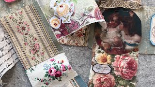 #slowstitching  | slow stitch POCKET TREASURE with Vicklechick PART 1