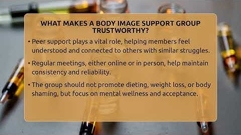 What Makes A Body Image Support Group Trustworthy? - Inside Body Image