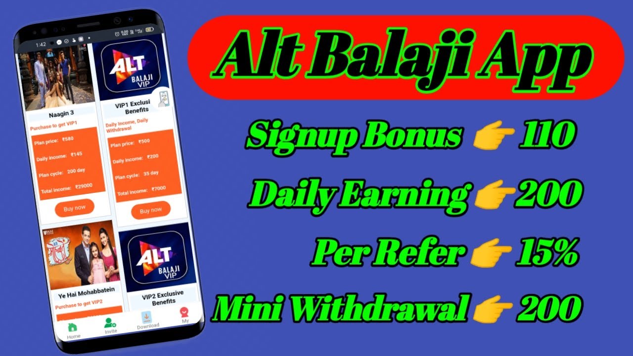 ALT Balaji App YouTube