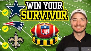 Win Your NFL Survivor Pool! | Strategies, Tools, and Contests 2024