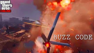 GTA Online -  Buzz Code, A Cinematic Heli KiLL Montage
