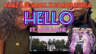Kabza de Small, Dj Maphorisa- HELLO ft Madumane (AMAPIANO REACTION)