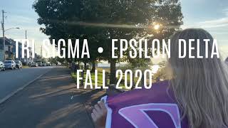 Gannon University Tri Sigma Fall 2020 Recruitment Video