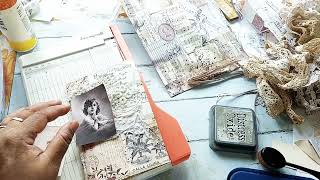 Craft With Me: Making Masterboard Journal Covers(1)using Amazon Packaging #craftwithme #junkjournals