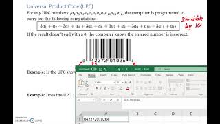 Check Digits 2 – Division by 7 and UPC