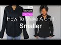 How To Make a Shirt Smaller | DIY Recycle Clothes