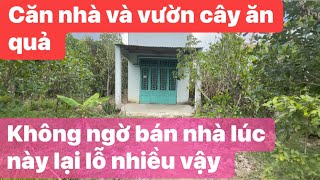 GIẢM GIÁ CHỈ CÒN 600 Không ngờ 1 căn nhà và vườn cây ăn quả bán trong giai đoạn này lỗ nhiều vậy