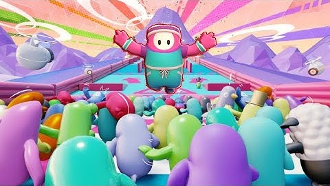 I lost my FIRST game of Fall Guys to a HACKER!!