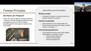 Firewise Landscaping Webinar