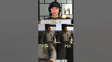Graphic COMPARISON Of The PS4 VERSION Vs The PS5 VERSION Of GTA 5 
