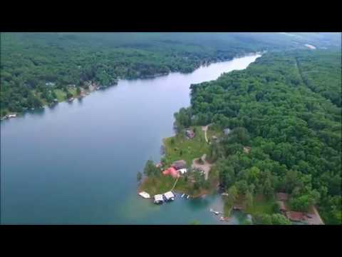 8083 Lakeshore Drone Video Rushford Lake For Sale Tom Realtysquad