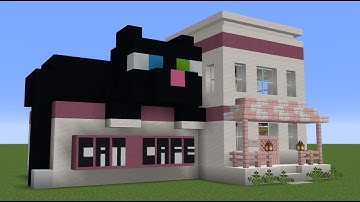 Hoe bouw je een kattencafé in Minecraft | Eenvoudige tutorial