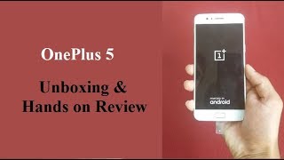 OnePlus 5 Soft Gold Unboxing & Hands on Review - First Impression screenshot 5