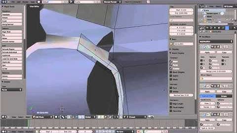 Blender 2.57: Magnum Model (Part 1)