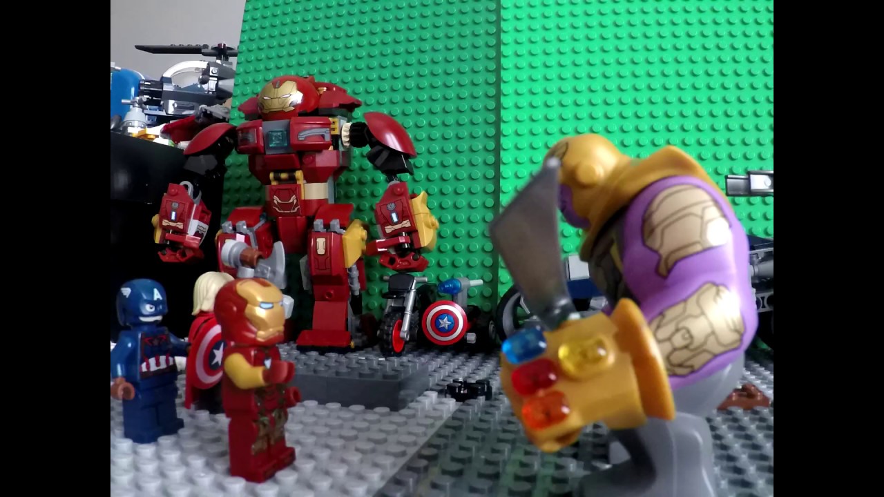 Avengers Vs Thanos Lego Stop Motion Youtube