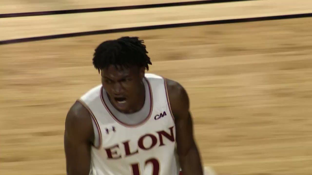 Elon Men's Basketball Defeats Winthrop 63-61