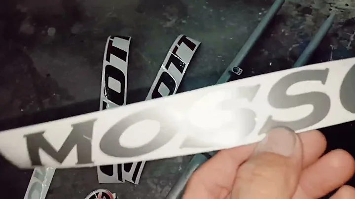 SCOTT BIKE FRAME AND MOSSO FORK REPAINTED KHAMELEO...