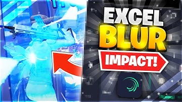 How to Edit like Excel! (Excel Blur Impact Tutorial on iPhone for *FREE*) | Xen Lyk