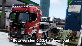 Truckers of Europe 3 Beta New version 0.32.4 Обзор+ Scania S-Series skin|TOE3 v0.32.4 screenshot 5