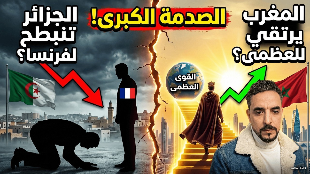 عاجل ومزلزل: المغرب يرتقي لمصاف الدول العظمى والجزائر تستسلم بالكامل لفرنسا! 🇲🇦🇫🇷🇩🇿
