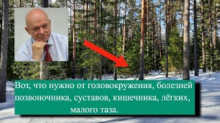 Всего 3 минуты 3 раза в неделю от головокружения, болезней  позвоночника, суставов и кишечника