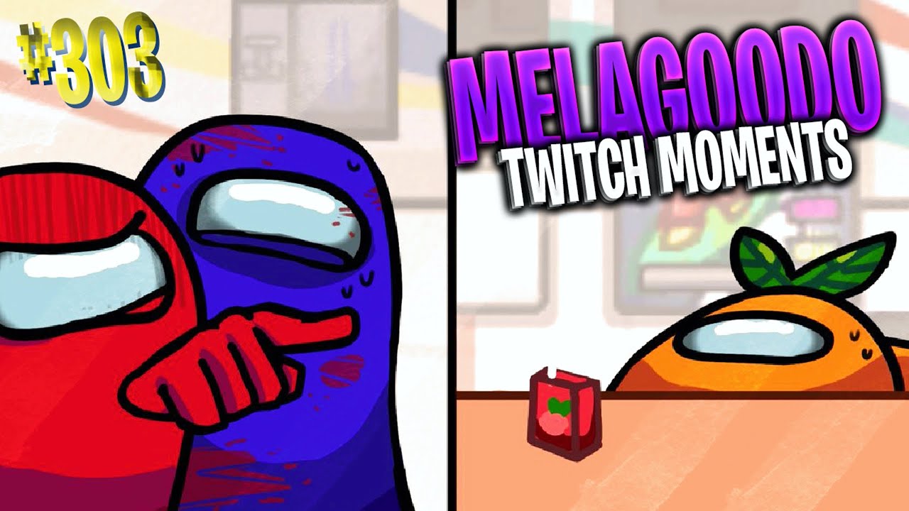 PROVA A NON SCLERARE CHALLENGE: AMONG US LEGGENDARIO | Melagoodo Twitch Moments [ITA] #303