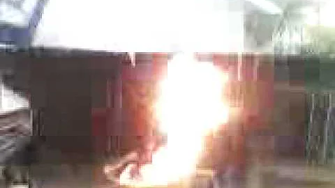 trying to make a bonfire