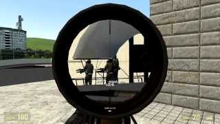 Gmod 'Combine Base' Playthrough #1 Like a Boss!