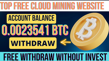 free bitcoin mining site 2023 || new cloud mining site 2023 || free bitcoin mining
