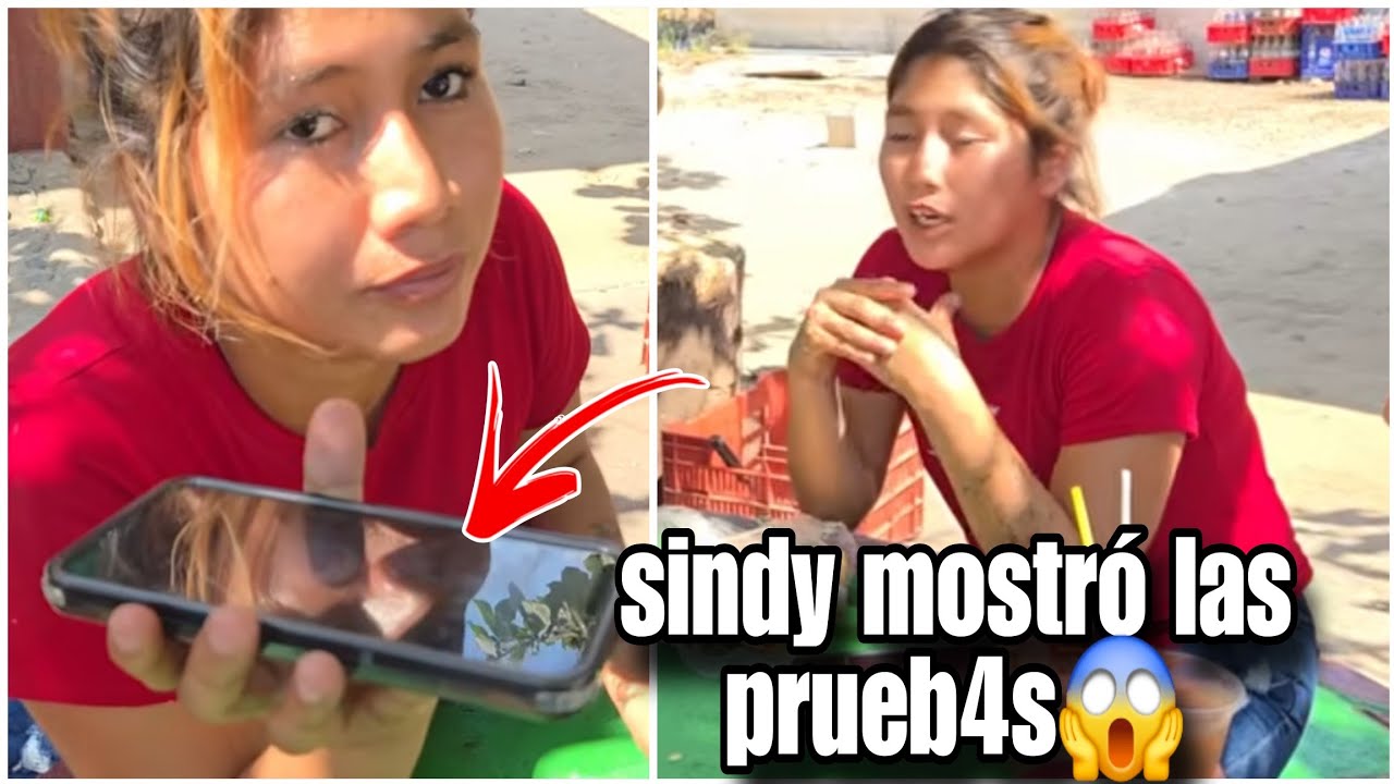 Yo la Estafé SI o NO sindy muestra toda las prueb4s reales/Tacha no se lo espera