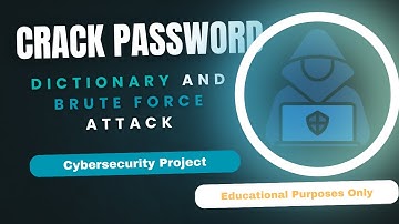 🔥How Hackers Crack Passwords | Brute Force Attack Simulation | Cybersecurity Project 2025