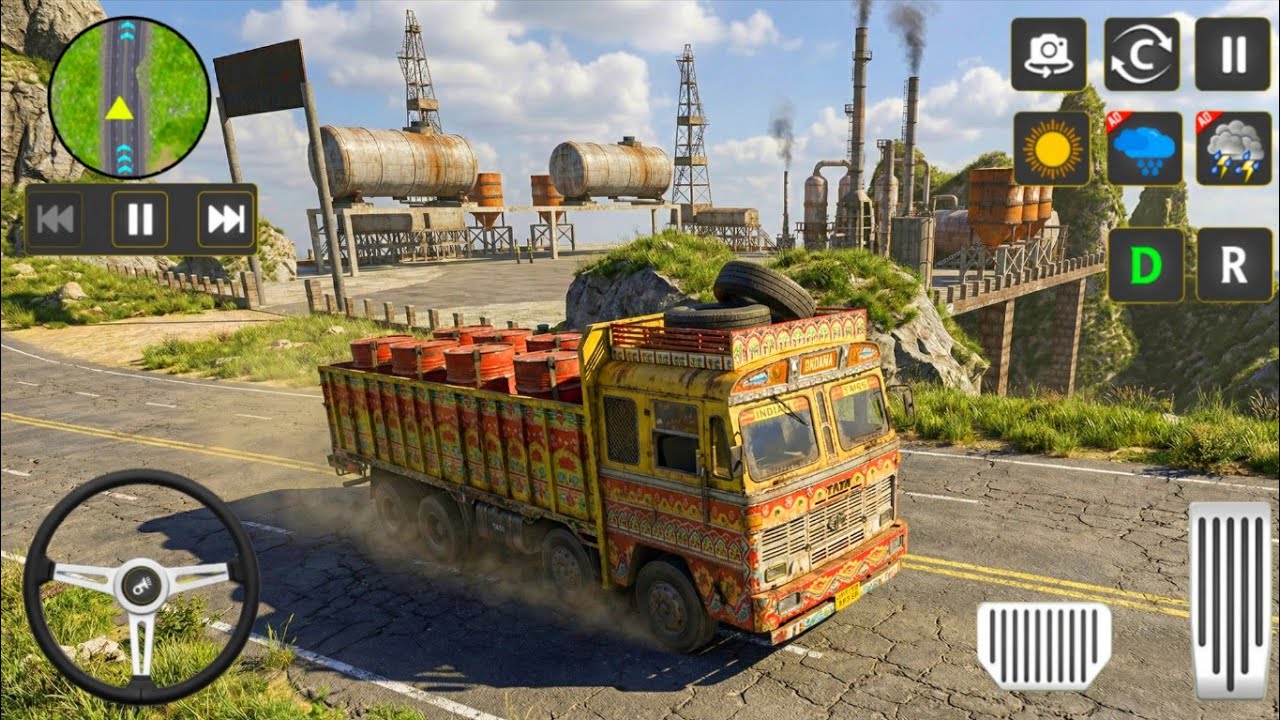 Indian Truck Driver 3d🎮🔥 Part-4 (Android Gameplay) Dada Gaming 1m