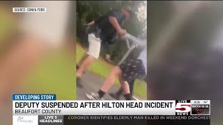VIDEO: Beaufort County deputy suspended, under internal investigation