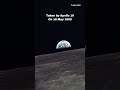 Earth Rising From the Moon – Stunning Real NASA Photos