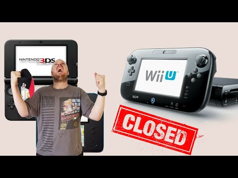 GROWN MAN FREAKS OUT WHEN WII U ESHOP SHUTS DOWN! - YouTube