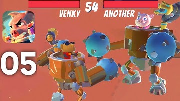 Machinal Instinct Android Gameplay and First Look - Unlocking new weapons and characters - Part 5