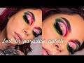 Laroc cosmetics-lost In paradise eyeshadow tutorial