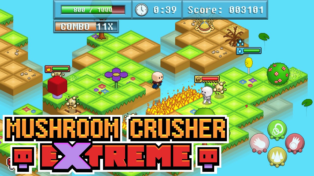 Mushroom Crusher Extreme (Early Access) - An Indie Game Review