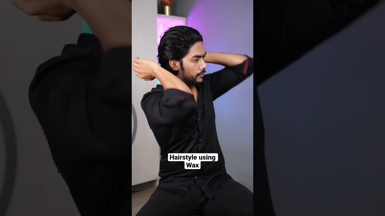 Hairstyle Using Hair Wax! 