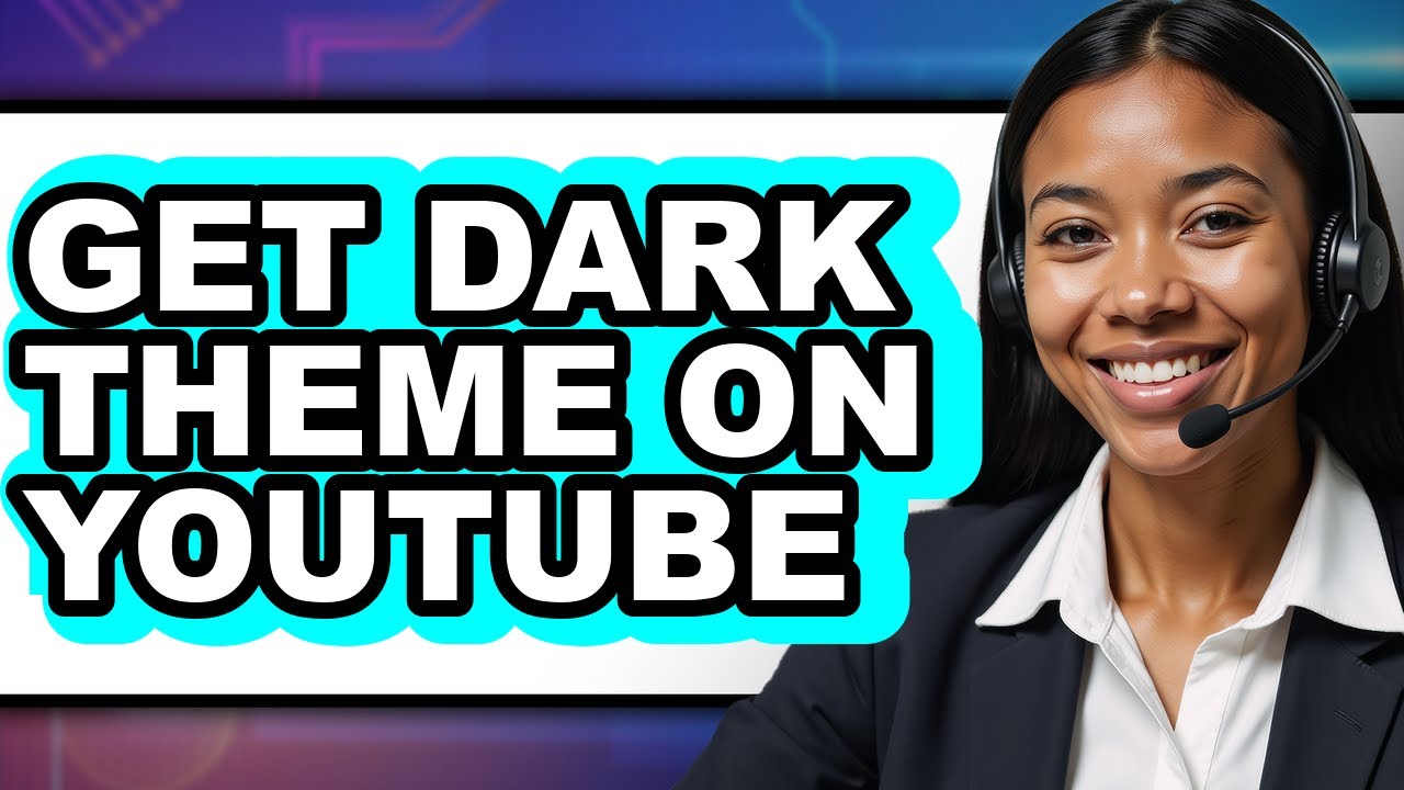 How to Get Dark Theme on Youtube - Full Guide - YouTube