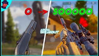 ENTRO SIN NADA y SALGO CON AUG FULL MODIFICADA y MÁS DE 500.000 de LOOT en ARENA BREAKOUT | Crinix