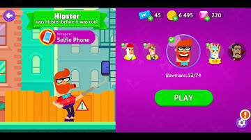 Bowmasters New update Latest Version Android-iOS Gameplay 😍