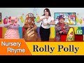 Rolly polly rolly polly with lyrics  nursery rhymes  fun and learn