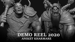 3D Character Modeling Showreel 2020 - Aniket kharmare