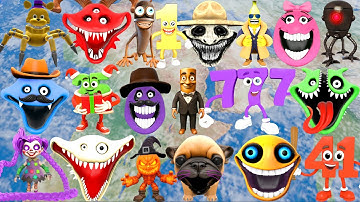 DESTROY ITALIAN AI BRAINROT MEMESAND HUNGRY WORM FAMILY SPARTAN KICK in SPACE STATION Garry