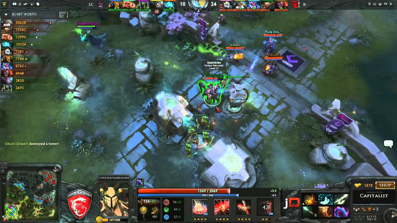 Komanda Minus vs London Conspiracy Game 1 - MSI Dragon Battle Finals - @DotaCapitalist